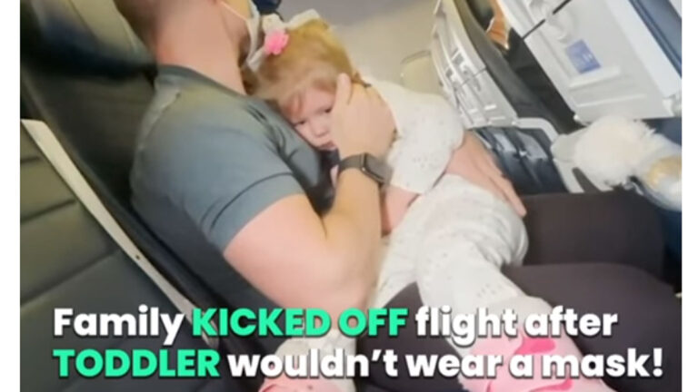 Αμερική – Έδιωξαν οικογένεια από αεροπλάνο επειδή η δίχρονη κόρη τους αρνούνταν να φορέσει μάσκα Video